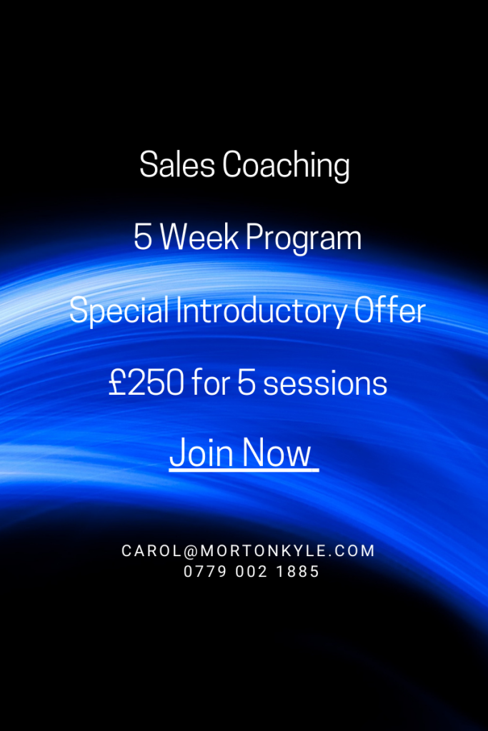 Sales Coaching Special Offer 