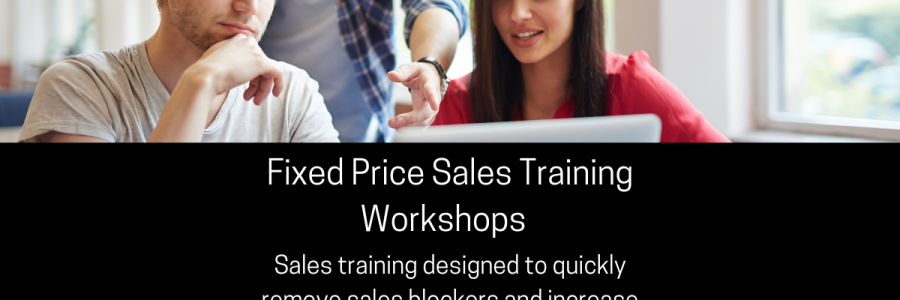 Fixed Price Sales Training Workshops | Online Short Courses | Live