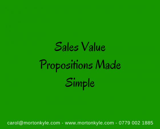 Sales Value Proposition | What does this really mean?