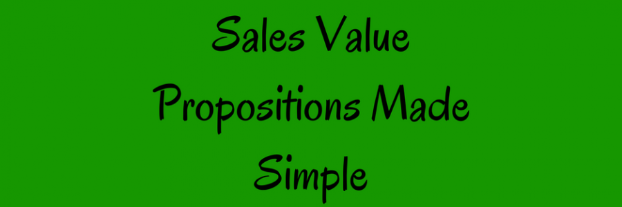 Sales Value Proposition | What does this really mean?