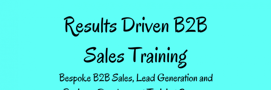 Your Guide to B2B Sales Training UK | Results Driven B2B Sales Training