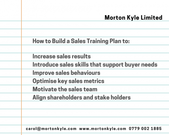 Sales Training Plan | A Sales Training Roadmap for Growth