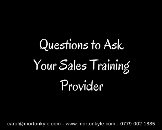 Sales Training Best Practice | Questions to Discover the Difference Between Good and Great Training!