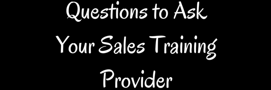 Sales Training Best Practice | Questions to Discover the Difference Between Good and Great Training!