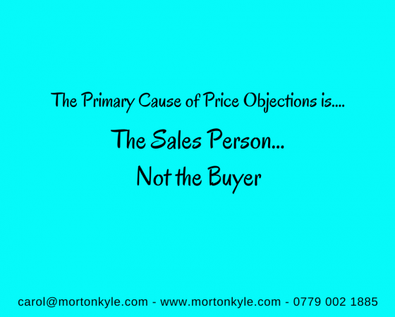 Overcoming Price Objections | Because Price Should Never Be an Objection