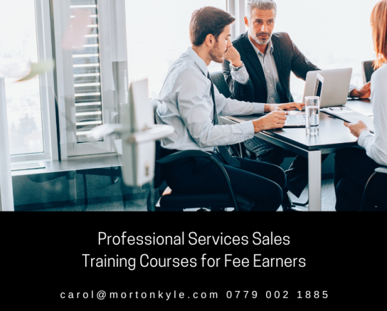 Professional Services Sales Training Courses B2B | Legal | Insurance | Consulting | Accountancy | Advisory
