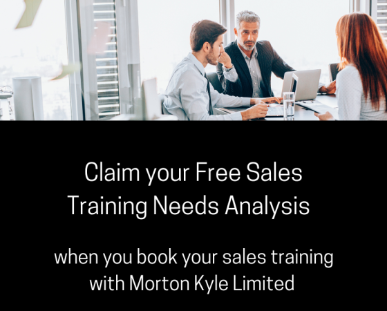 Free Sales Training Needs Analysis