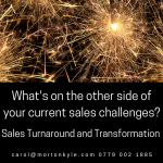 Sales Turnaround | MI Based Sales Transformation