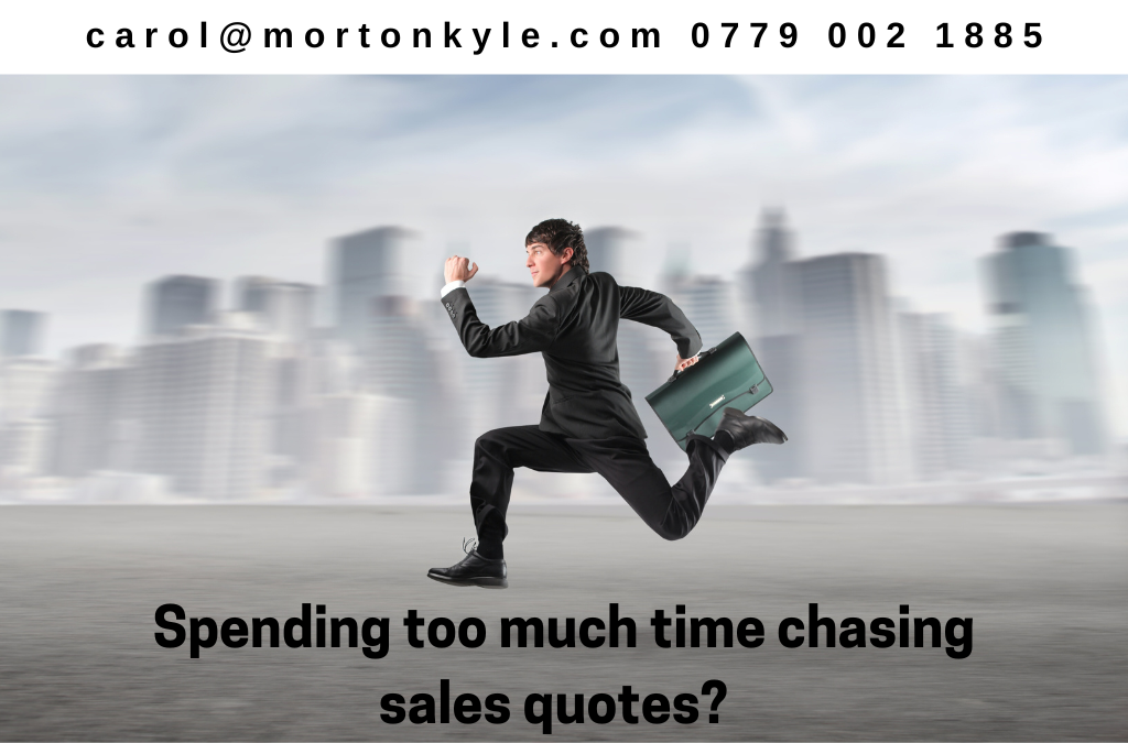 Chasing sales quotes - how to avoid the common pitfalls