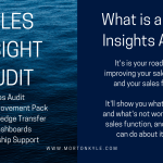 Sales Audit - what is a sales audit and how does it fit into sales improvement? Improving sales performance using sales audits