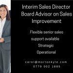 Board Advisor on Sales Improvement - Interim Sales Advisor - Flexible Sales Support