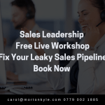 FREE LIVE WORKSHOP | Fix Your Leaky Sales Pipeline