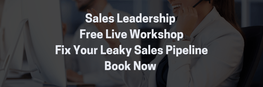 FREE LIVE WORKSHOP | Fix Your Leaky Sales Pipeline